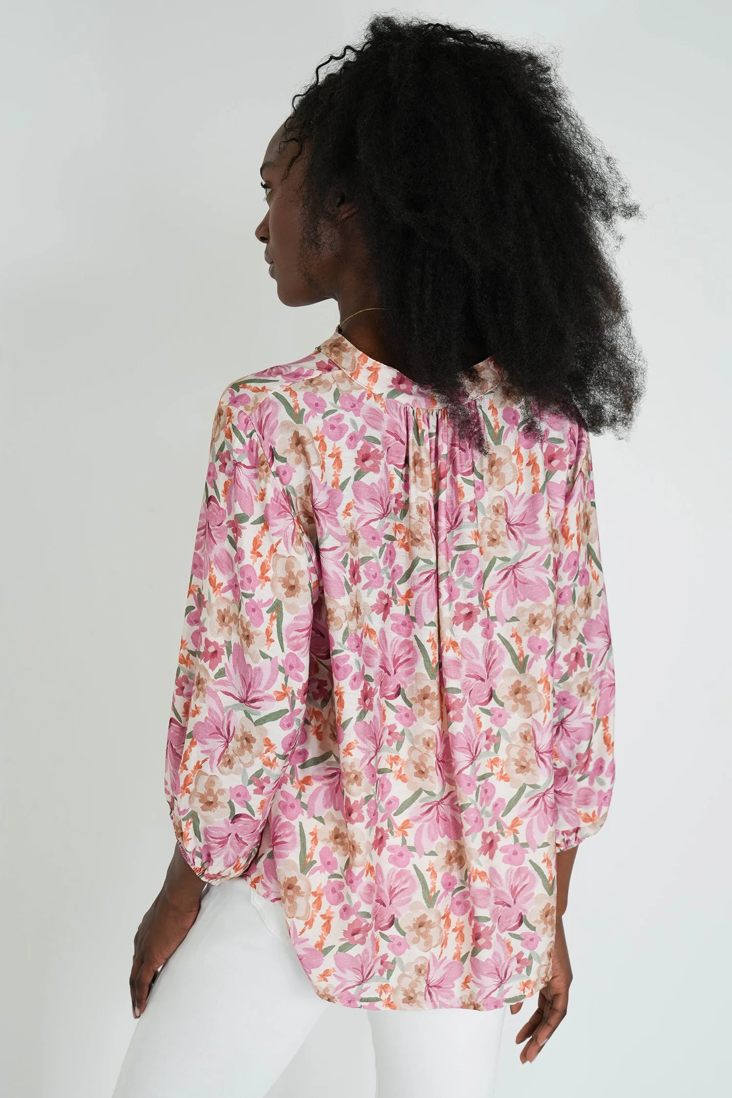 Blush Floral Anabel Blouse