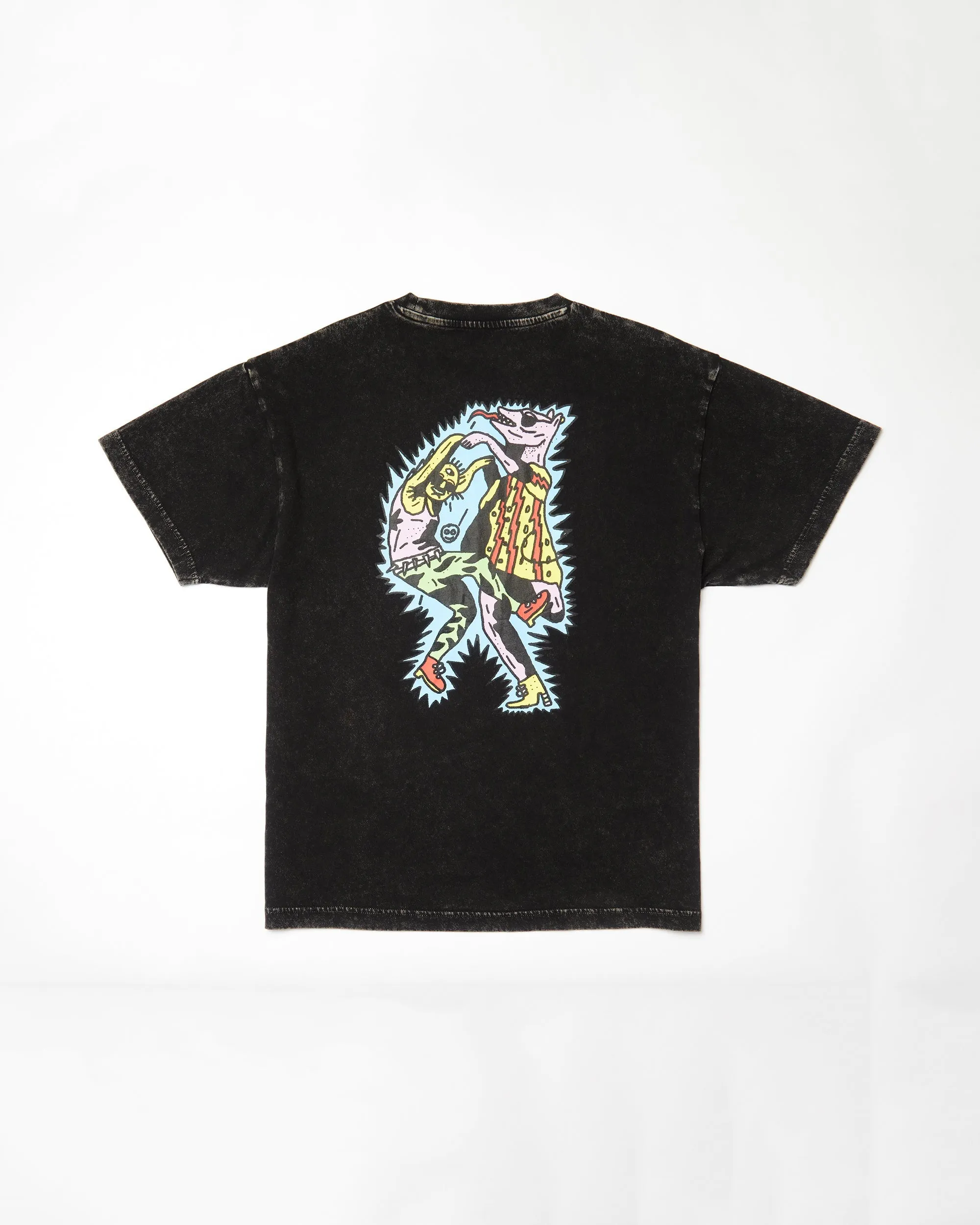 Bob Mollema 1 T-shirt - LIGHT ACID BLACK