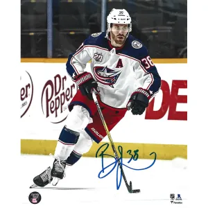 Boone Jenner Autographed Columbus Blue Jackets 8X10 Photo