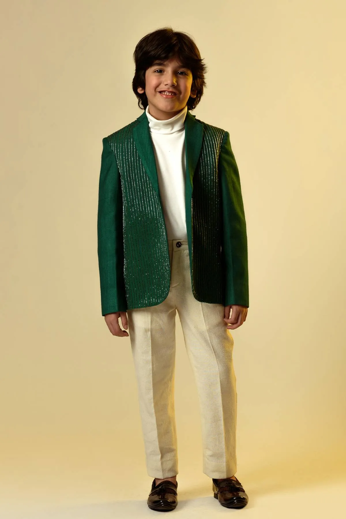 Boxy Fit Wool Blazer