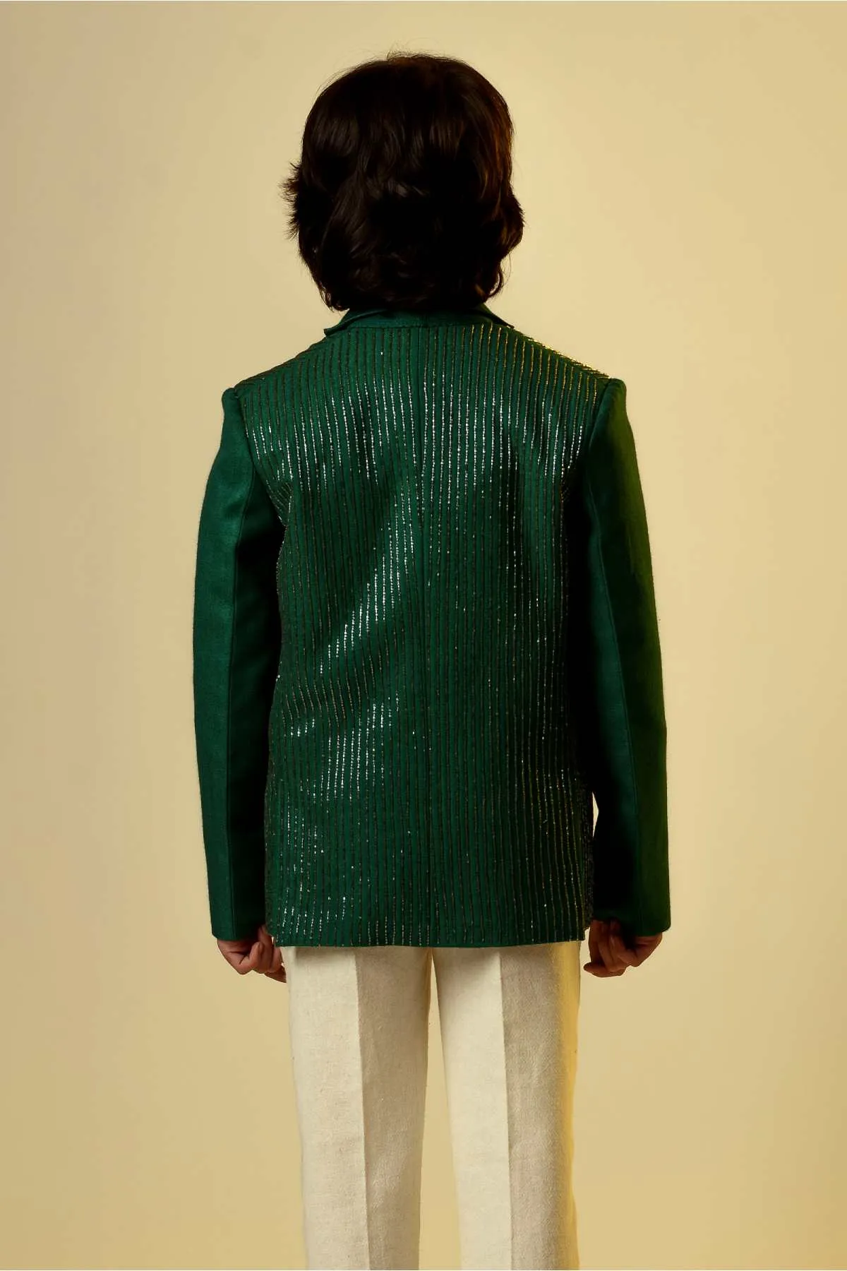 Boxy Fit Wool Blazer