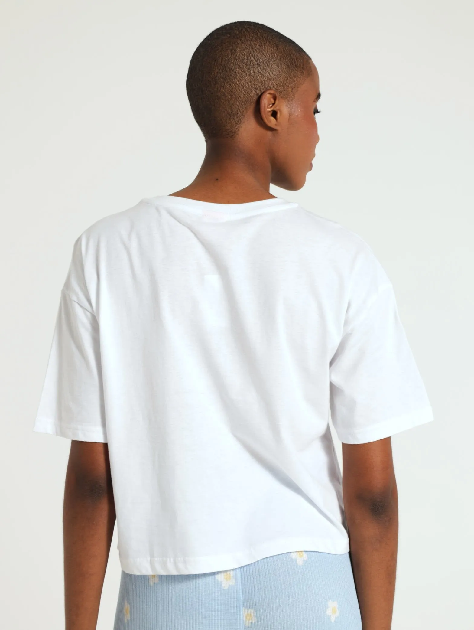 Boxy Tee - White