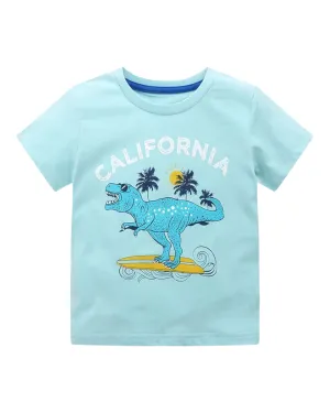 Boys' Patterned Graphic T-Shirts