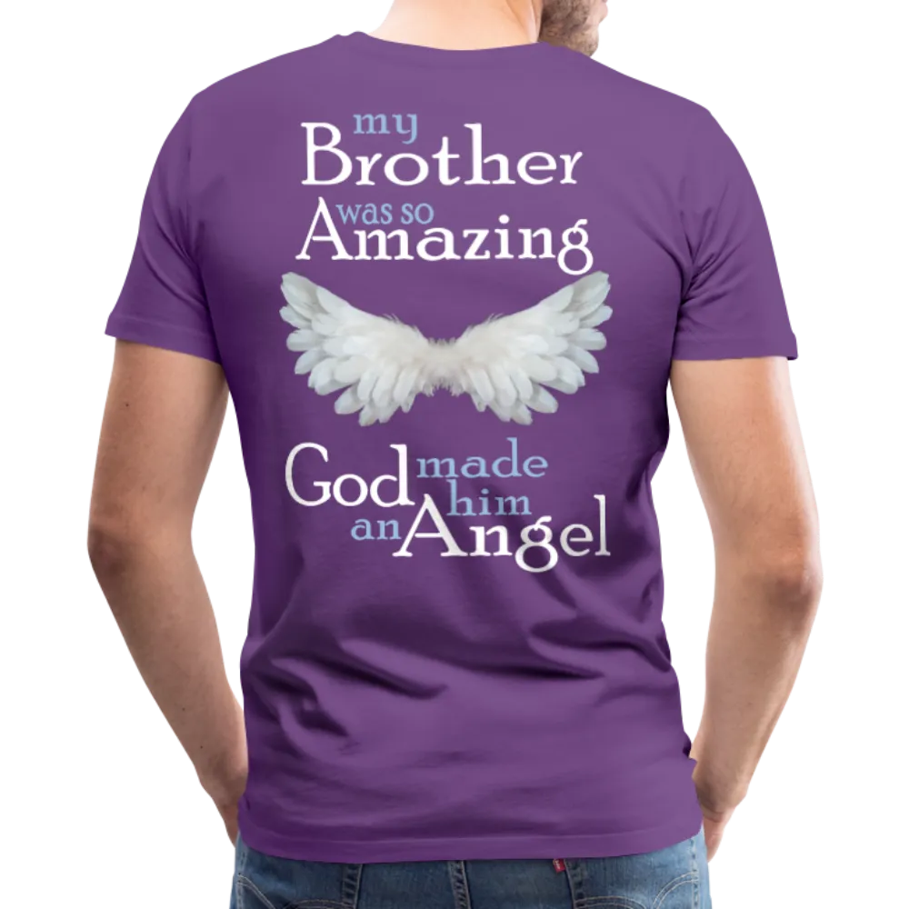 Brother Amazing Angel Men's Premium T-Shirt (CK1605)