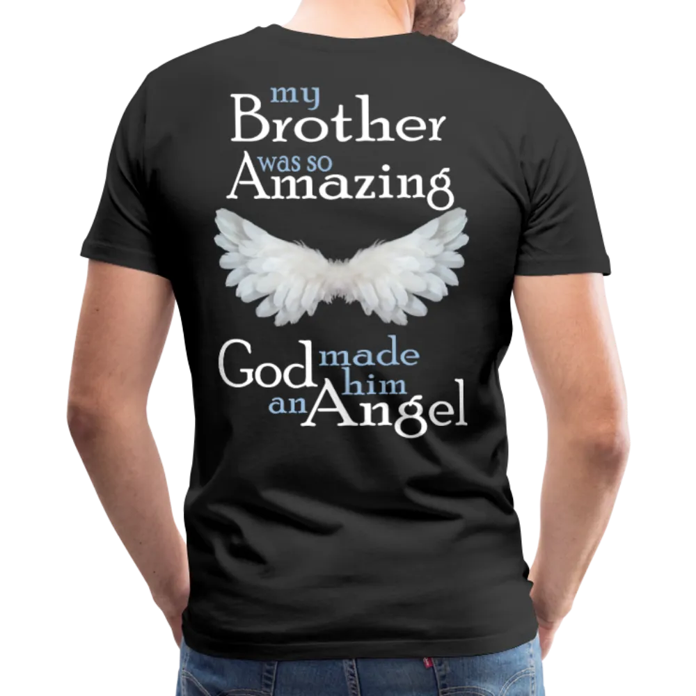 Brother Amazing Angel Men's Premium T-Shirt (CK1605)