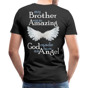 Brother Amazing Angel Men's Premium T-Shirt (CK1605)