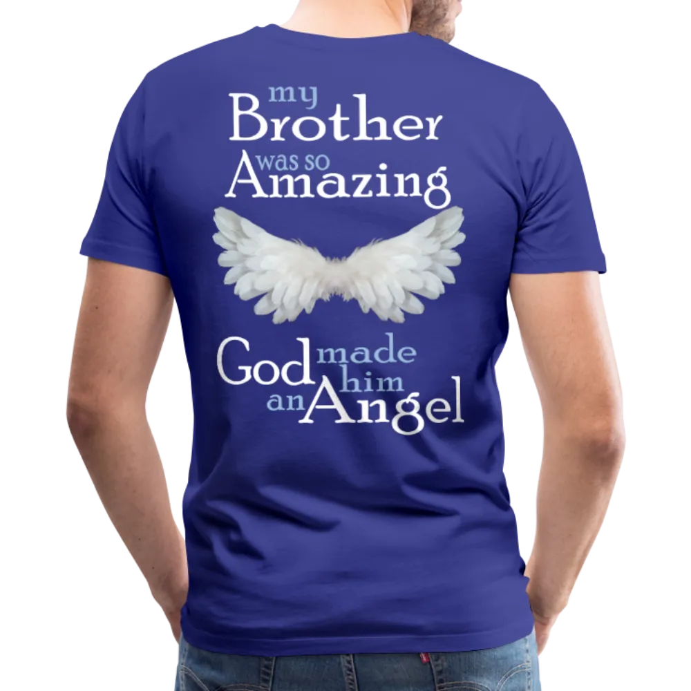 Brother Amazing Angel Men's Premium T-Shirt (CK1605)