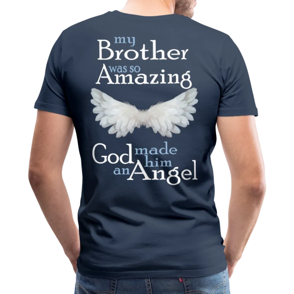 Brother Amazing Angel Men's Premium T-Shirt (CK1605)