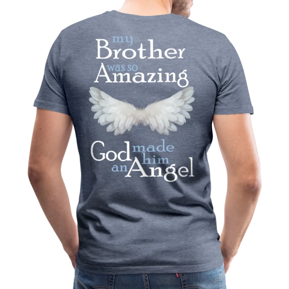 Brother Amazing Angel Men's Premium T-Shirt (CK1605)