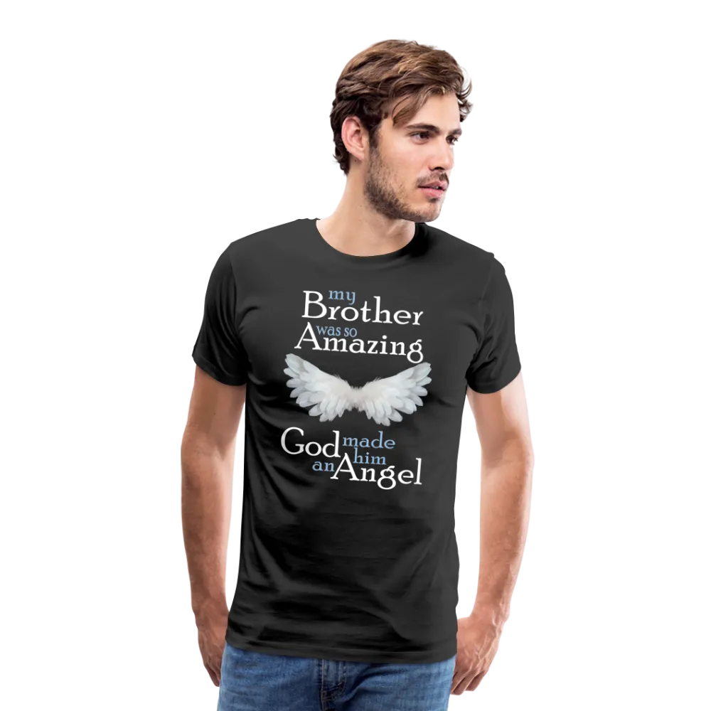 Brother Amazing Angel Men's Premium T-Shirt