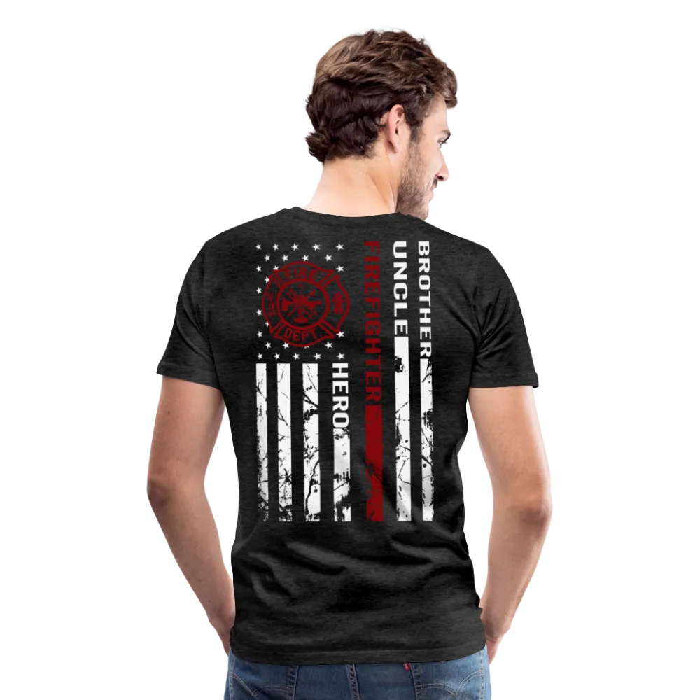 Brother Uncle Firefighter Uncle Men's Premium T-Shirt
