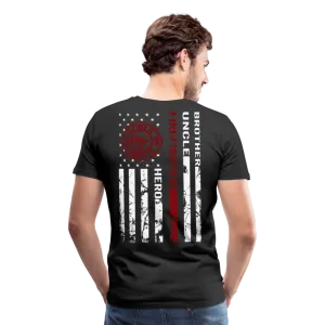 Brother Uncle Firefighter Uncle Men's Premium T-Shirt