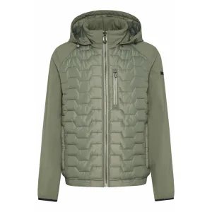 Bugatti Men's Bomber Jacket With Removable Hood