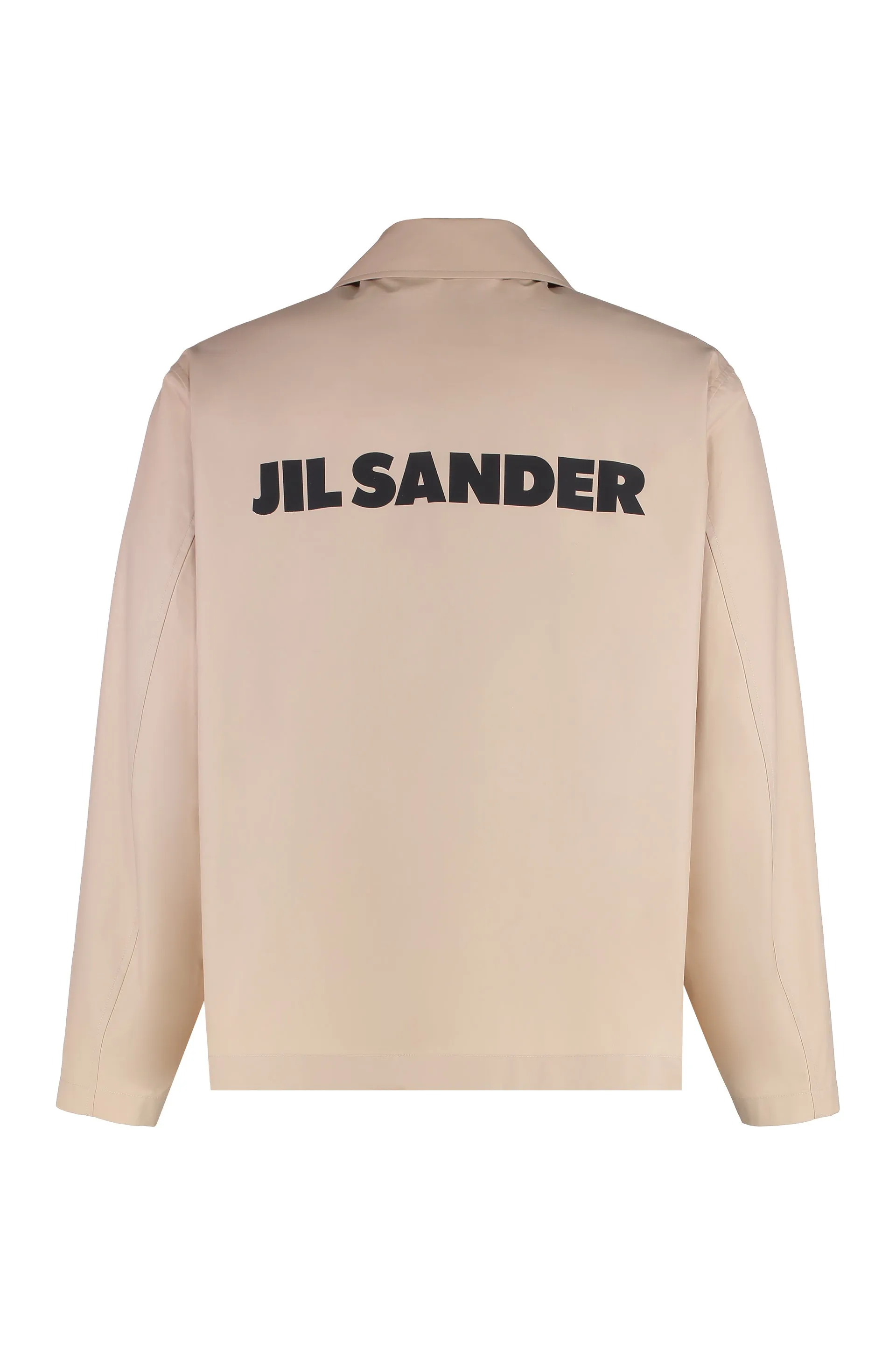 Button-front cotton jacket