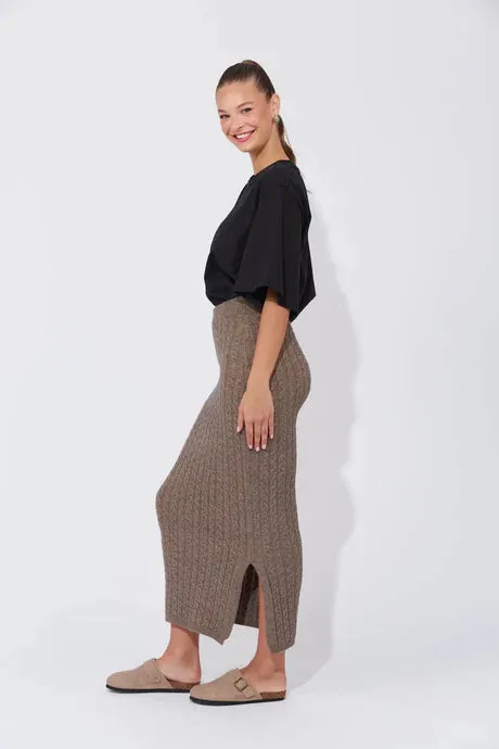Cadiz Knit Skirt - Marle