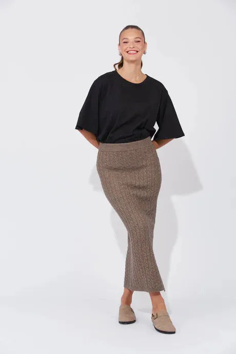 Cadiz Knit Skirt - Marle