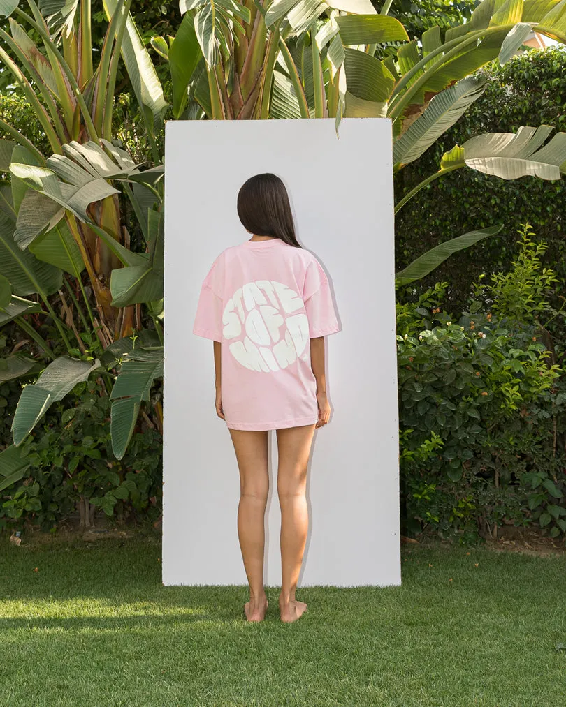 Candy Pink Oversized tshirt