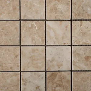 Cappuccino 2X2 Marble Polished Mosaic Tile