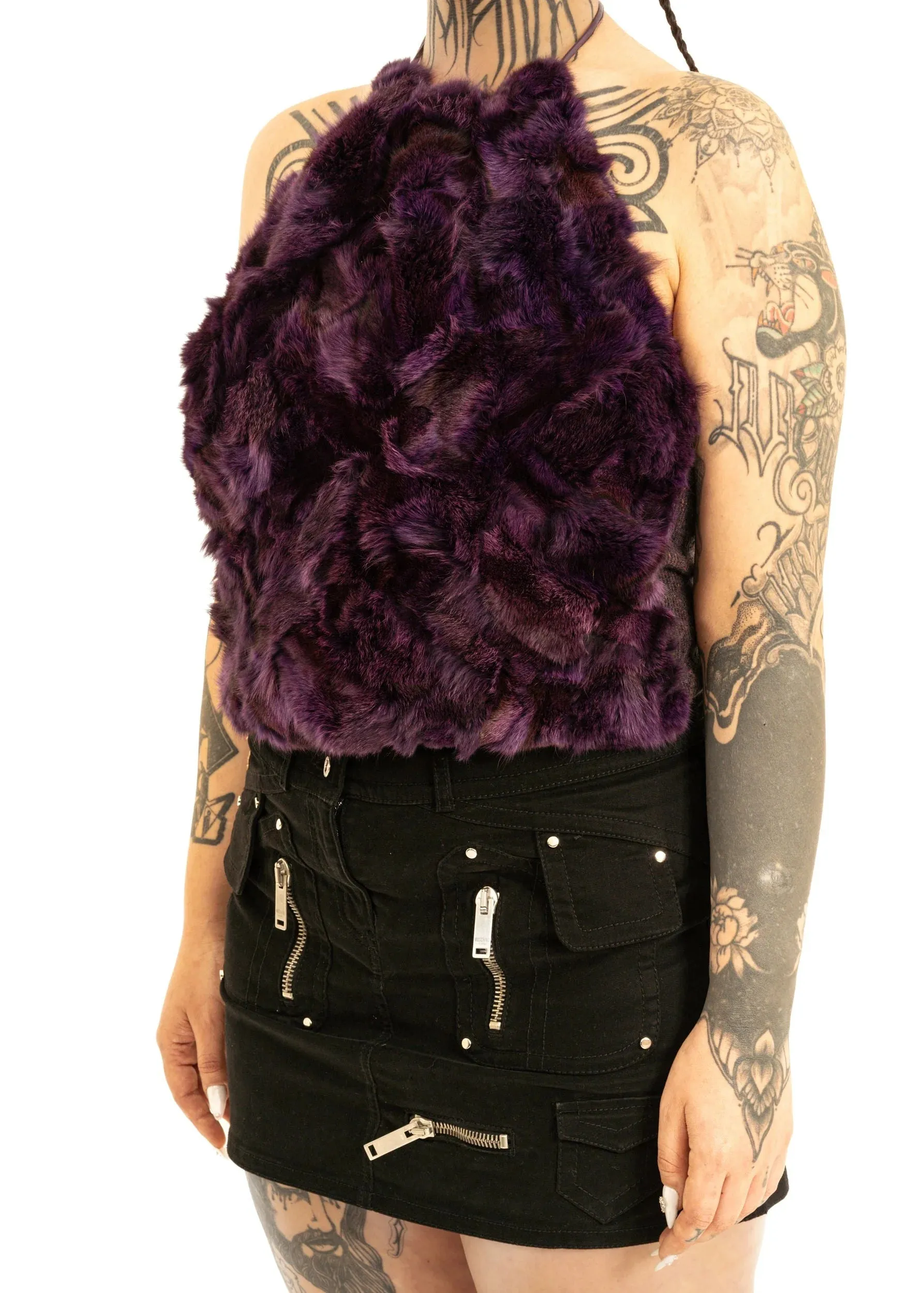 Cargo mini skirt