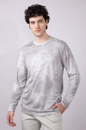 Carhartt Force Sun Defender Print T-Shirt for Men in Grey | 106779-EA0-LTGRY