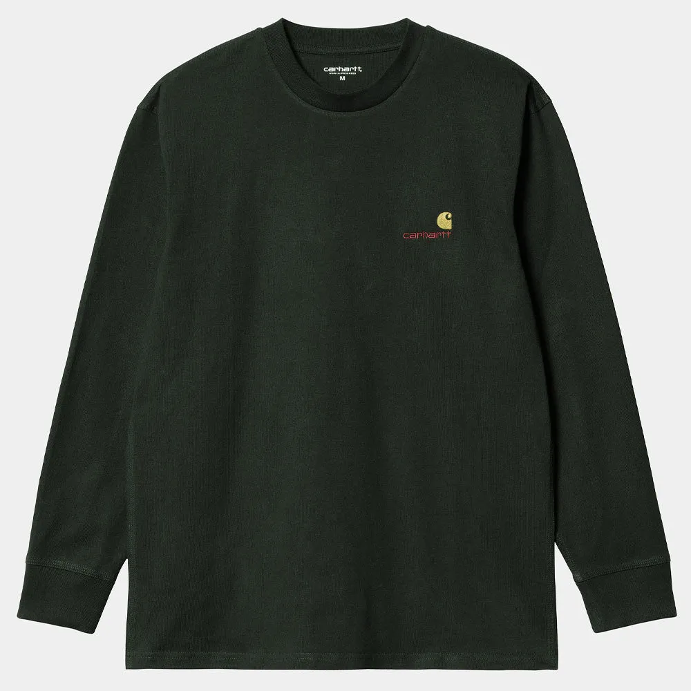 Carhartt WIP American Script Long Sleeve T-Shirt