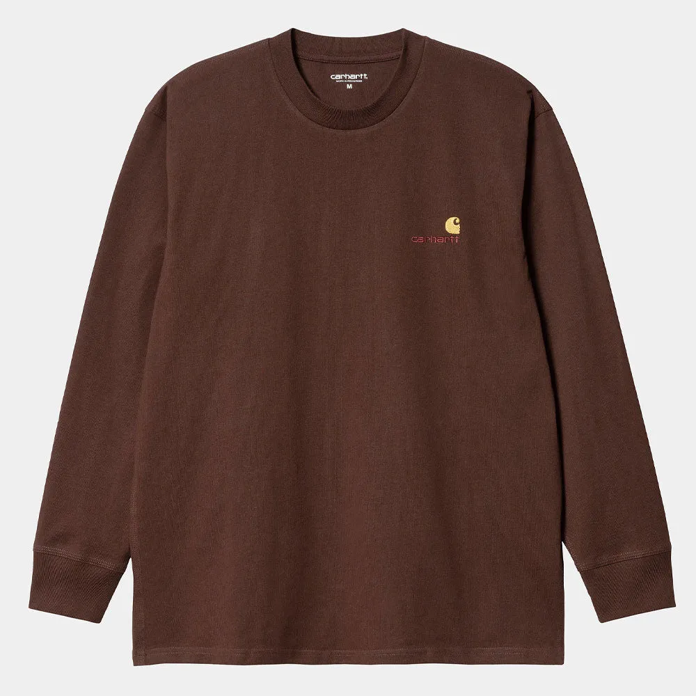 Carhartt WIP American Script Long Sleeve T-Shirt