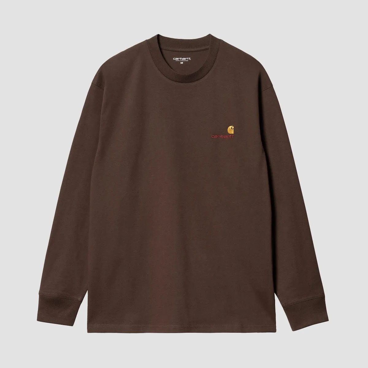 Carhartt WIP American Script Longsleeve T-Shirt Buckeye
