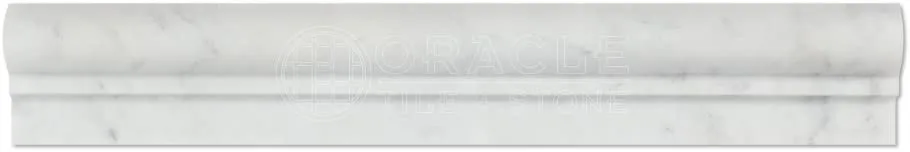 Carrara (Carrera) Bianco Polished 2"X12" Chair Rail Molding