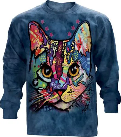 Cat Colorful Long Sleeve