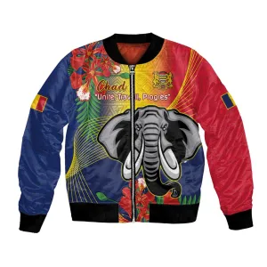 Chad Independence Day Bomber Jacket Happy 64 Years Of Independence LT14