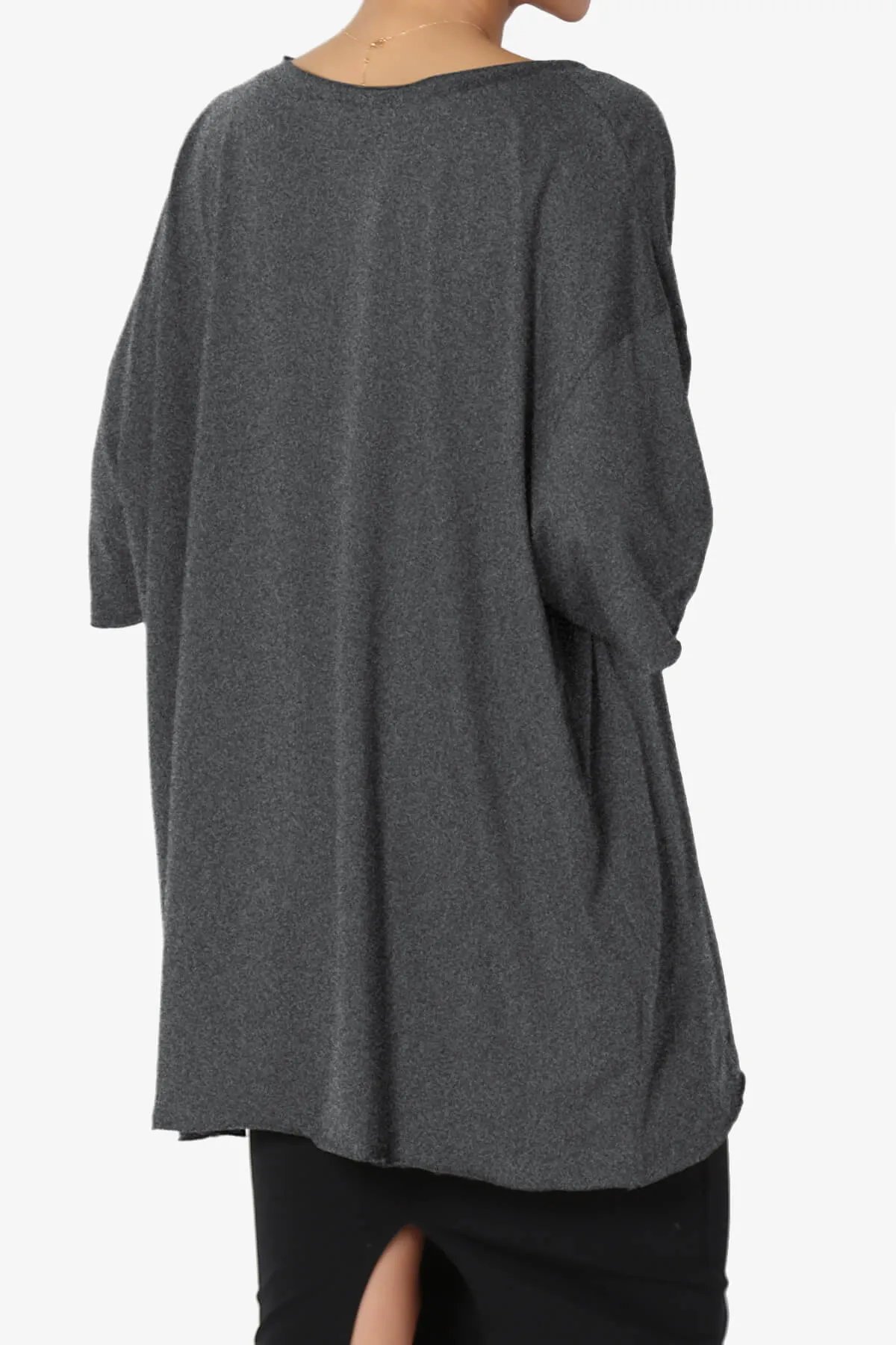 Charlie V Neck Pocket Boyfriend Tee PLUS