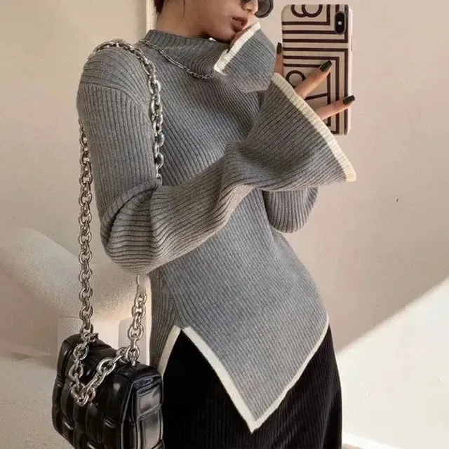 Charlotte - Elegant Turtleneck Sweater for Women