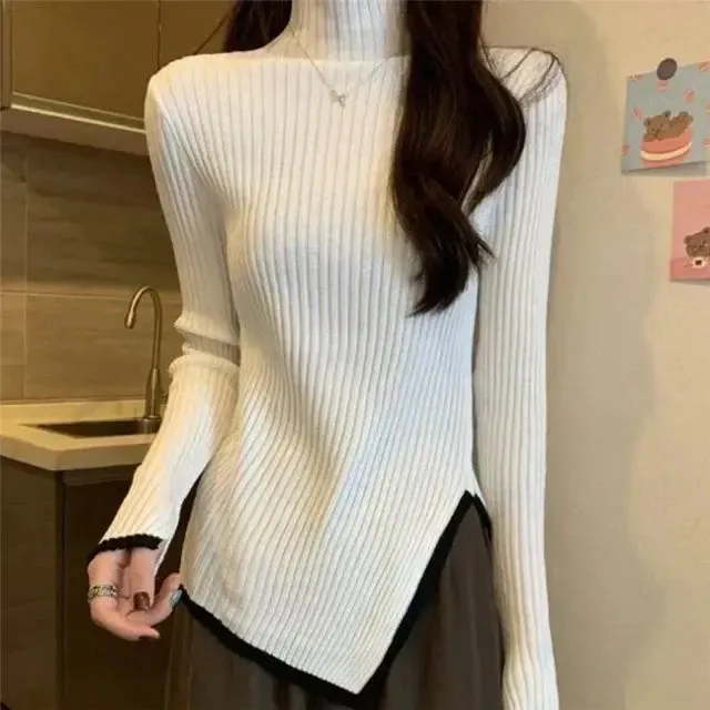 Charlotte - Elegant Turtleneck Sweater for Women