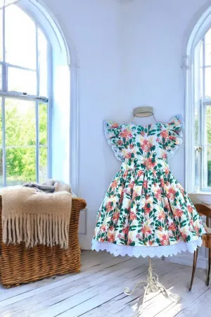 Charlotte Emma Dress | Cockatoo | By Katherine Quinn | OOAK ~ Sz 4