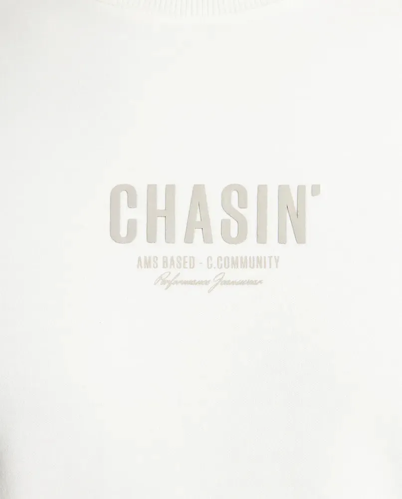 CHASIN | Mayor Loose fit T-Shirt | E11 OFF WHITE