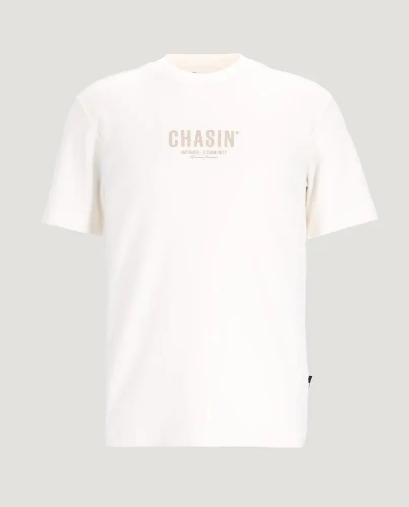 CHASIN | Mayor Loose fit T-Shirt | E11 OFF WHITE