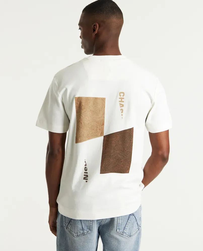CHASIN | Reco Loose fit T-Shirt | E11 OFF WHITE