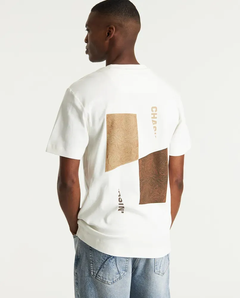 CHASIN | Reco Loose fit T-Shirt | E11 OFF WHITE