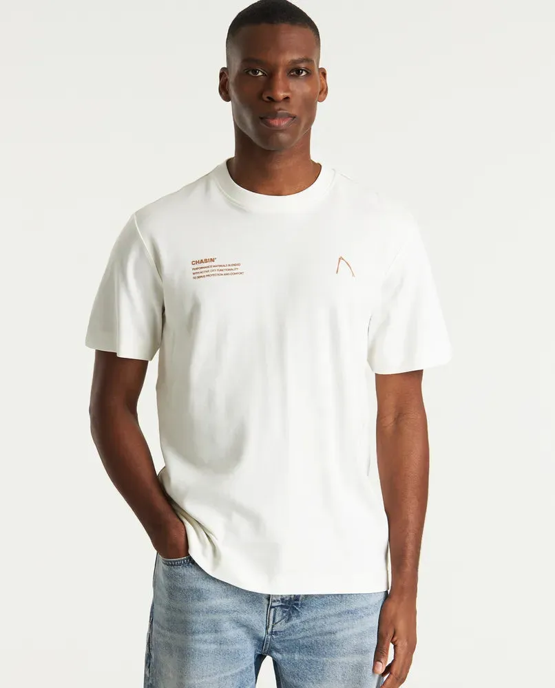 CHASIN | Reco Loose fit T-Shirt | E11 OFF WHITE