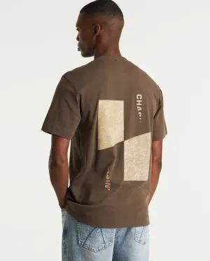 CHASIN | Reco Loose fit T-Shirt | E73 DARK.BROWN