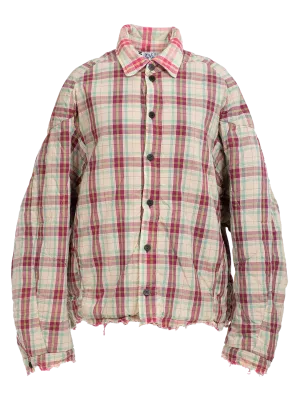 Checkered Muscle Overshirt