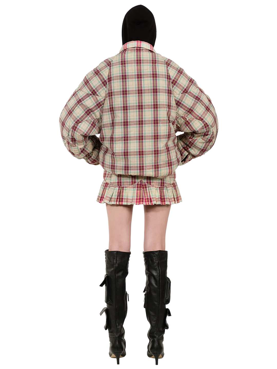 Checkered Muscle Overshirt