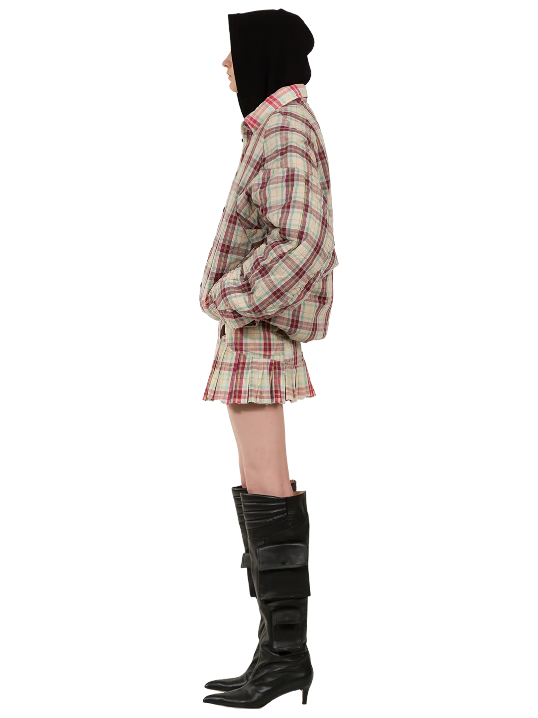 Checkered Muscle Overshirt