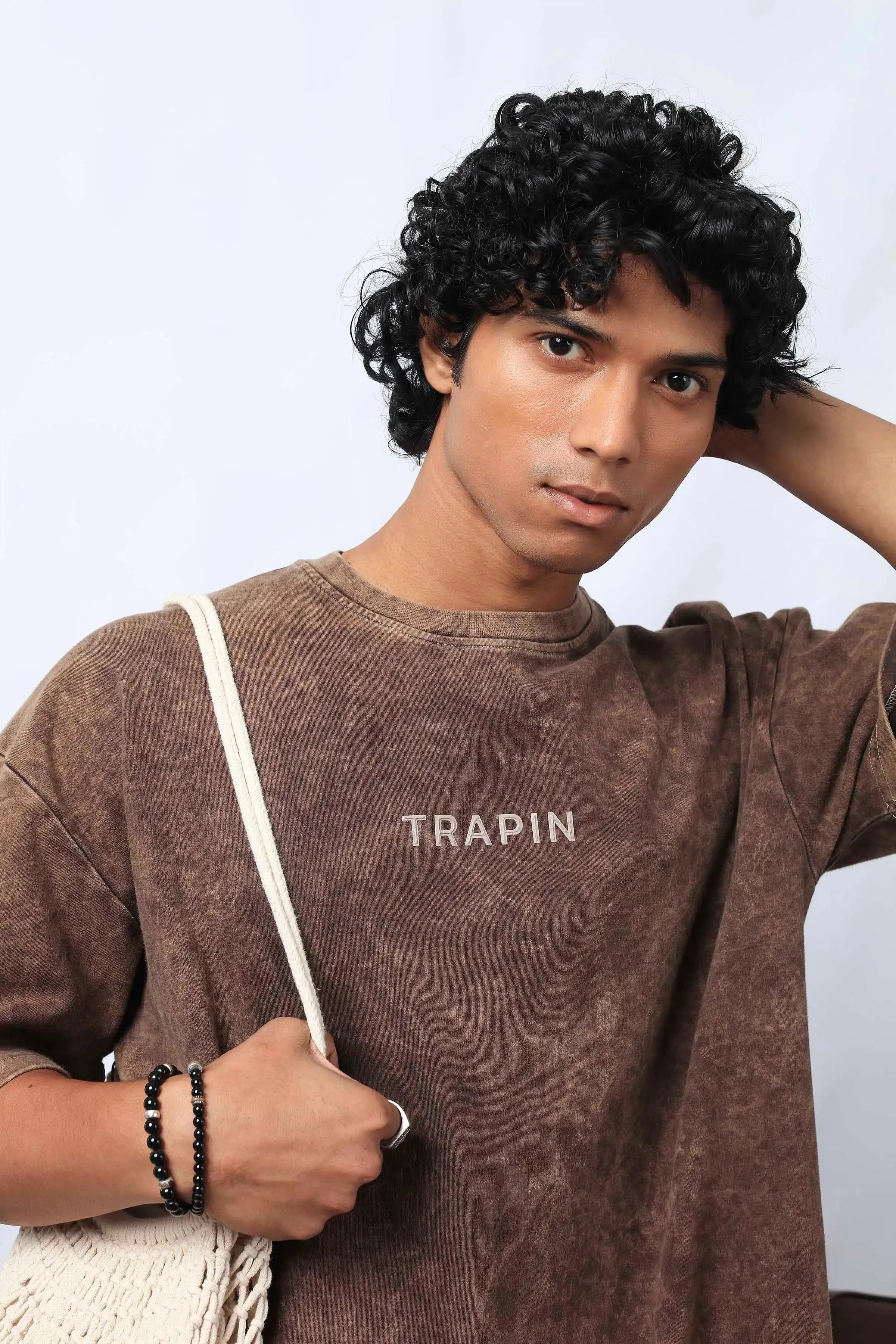 Chestnut Brown Boxy T-Shirt