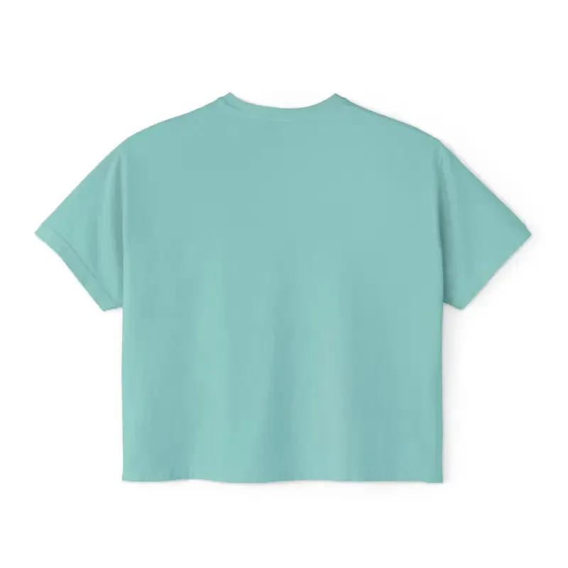 Chic Boxy Fit Women’s Tee Flowers for Cool Casual Style