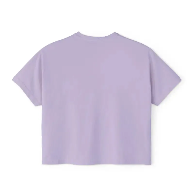 Chic Boxy Fit Women’s Tee Flowers for Cool Casual Style