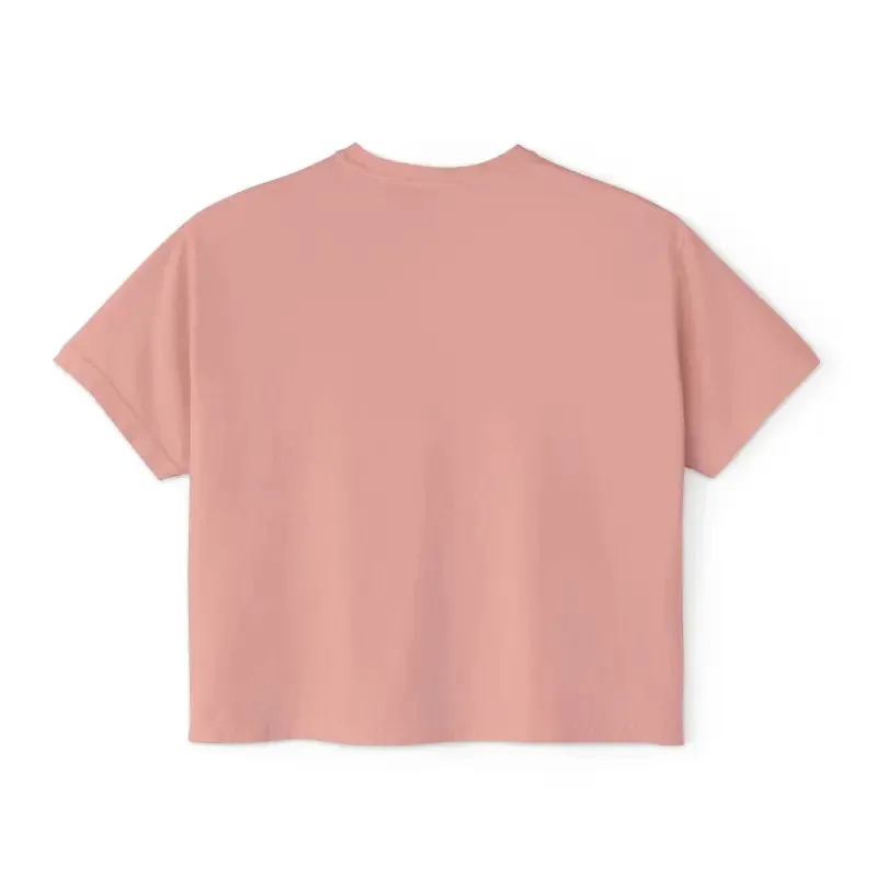 Chic Boxy Fit Women’s Tee Flowers for Cool Casual Style
