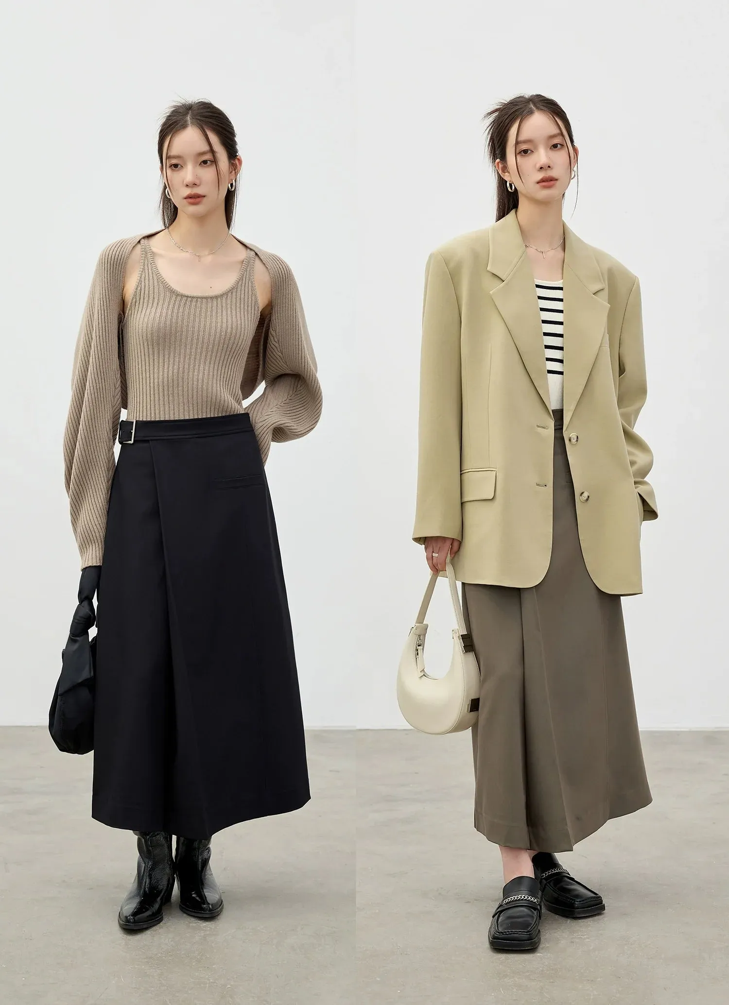 Chic Wrap-Style Skirt