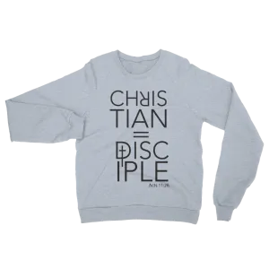 Christian = Disciple Gray Christian Fashion