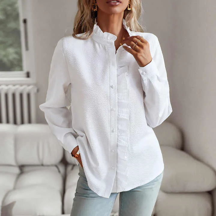 Claire | Stylish Ruffle Detail Blouse